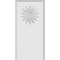 Ekena Millwork Standard Foster Flower Plinth Block With Beveled Edge, 3 1/2"W x 7"H x 1"P PBP035X070X100FOS10 - alternate 2